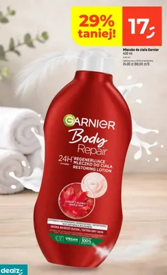Mleczko do ciała Garnier Body Repair promocja w Dealz