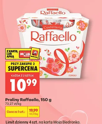 Praliny Raffaello promocja w Biedronka