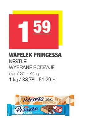 Wafelek Princessa promocja w SPAR