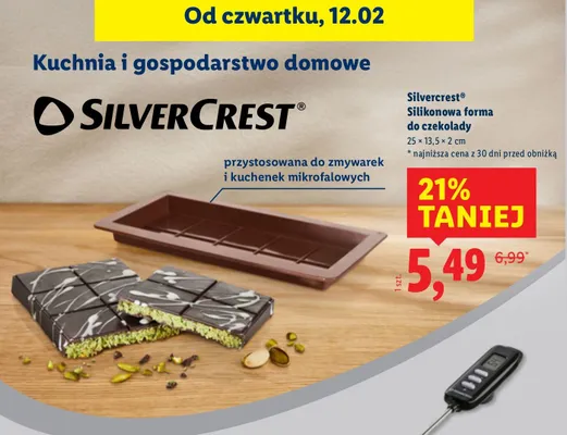 Termometr cyfrowy kuchenny Silvercrest promocja w Lidl
