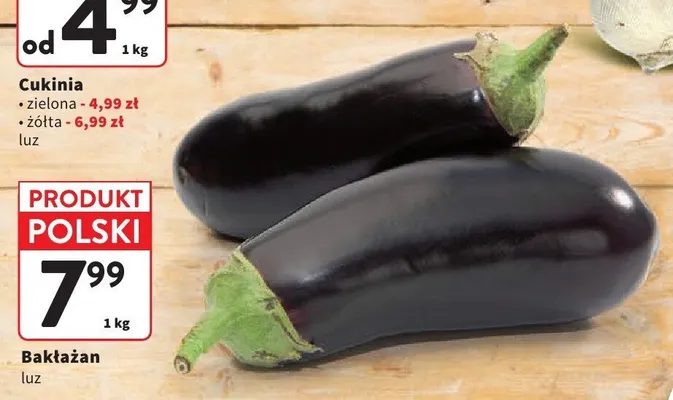 Bakłażan promocja w Intermarche