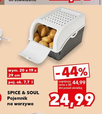 Pojemnik na warzywa Spice & Soul 7,7 l promocja w Kaufland