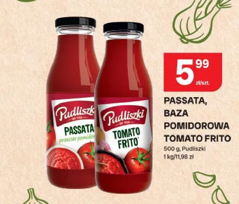 Baza pomidorowa Tomato Frito Pudliszki promocja w Chorten