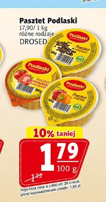 Pasztet Podlaski Drosed promocja w Prim Market