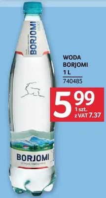 Woda Borjomi 1l promocja w Selgros