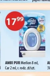 Odświeżacz powietrza Ambi Pur Merlion promocja w Drogerie Laboo