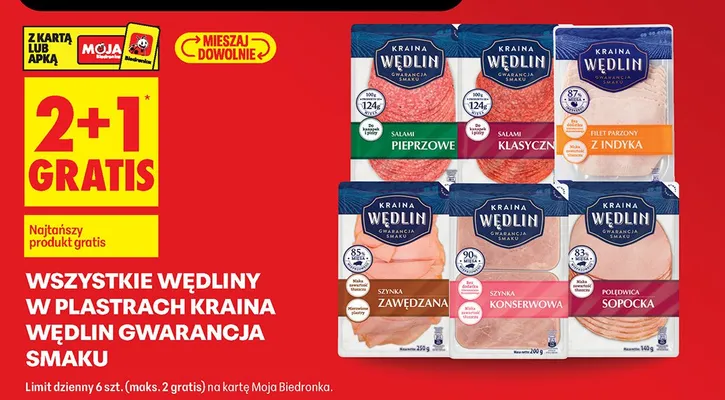 Filet parzony z indyka Kraina Wędlin promocja w Biedronka
