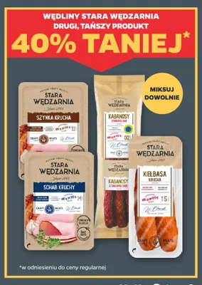 Kiełbasa krucha Stara Wędzarnia promocja w Netto