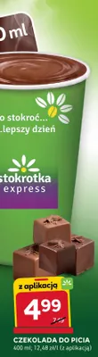 Czekolada do picia promocja w Stokrotka