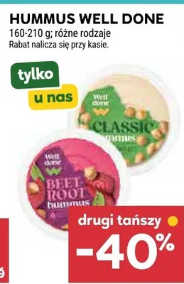 Hummus różne rodzaje promocja w Stokrotka