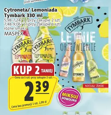 Lemoniada Tymbark promocja w Prim Market