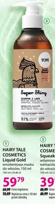 Szampon do włosów YOPE Daily Heroes Super Shiny promocja w Hebe