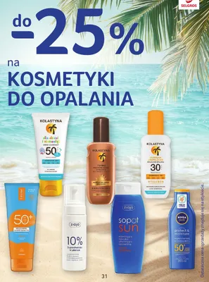 Turbo przyspieszacz opalania do twarzy i ciała Kolastyna promocja w Selgros