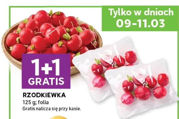 Rzodkiewka promocja w Stokrotka
