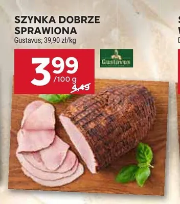 Szynka dobrze sprawiona Gustavus promocja w Stokrotka