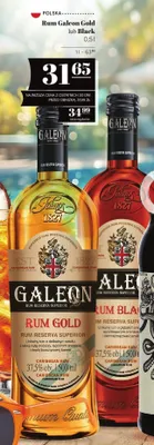 Rum Galeon Black promocja w POLOmarket