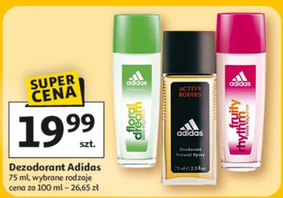 Dezodorant Adidas promocja w Auchan