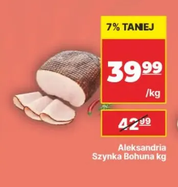 Szynka Bohuna Aleksandria promocja w API Market