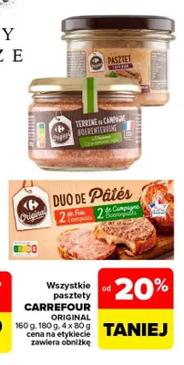 Pasztety Carrefour Original promocja w Carrefour