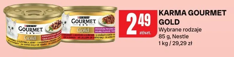 Karma gourmet gold promocja w Chorten