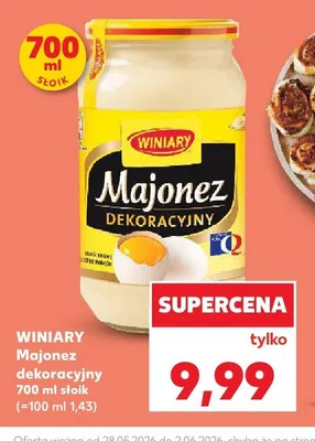Majonez dekoracyjny Winiary promocja w Kaufland