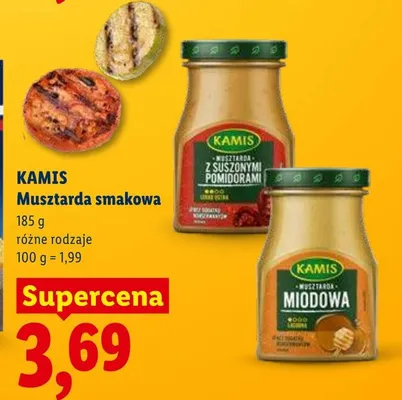 Musztarda smakowa KAMIS promocja w Lidl
