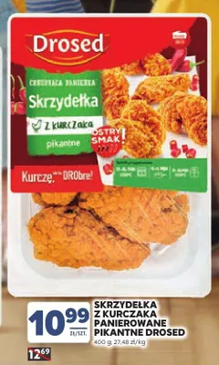Skrzydełka z kurczaka panierowane pikantne Drosed promocja w Stokrotka