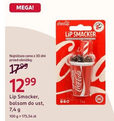 Balsam do ust, 7,4 g promocja w Rossmann