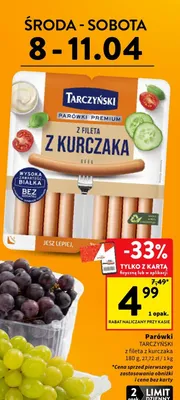 Winogrono bezpestkowe ciemne promocja w Intermarche