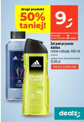 Żel pod prysznic różne rodzaje promocja w Dealz