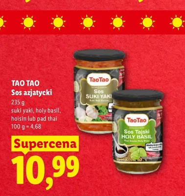 Sos azjatycki Tao Tao Hoisin promocja w Lidl
