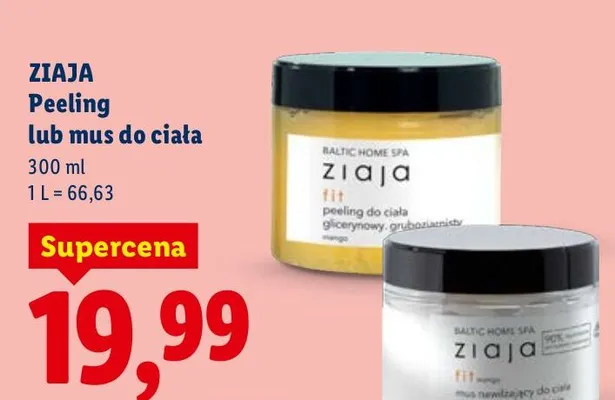 Mus do ciała promocja w Lidl