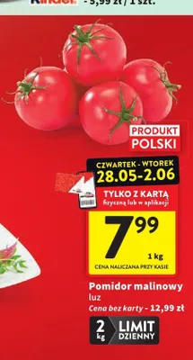 Pomidor malinowy luz polski promocja w Intermarche