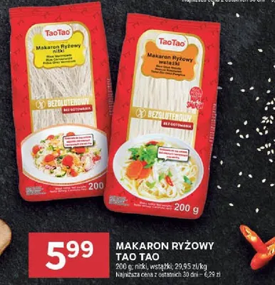 Makaron ryżowy promocja w Stokrotka