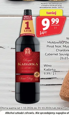 Wino czerwone Royal Kadarka promocja w Prim Market