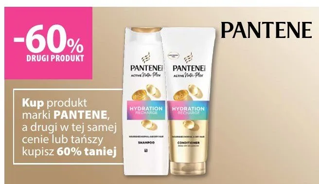 Szampon i odżywka Hydration promocja w Hebe