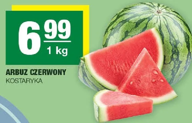 Arbuz czerwony promocja w SPAR