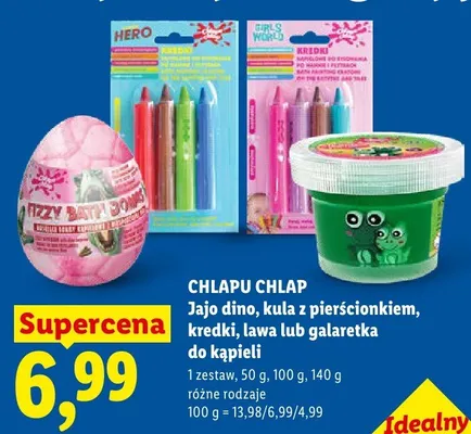 Galaretka do kąpieli Chlapu Chlap promocja w Lidl
