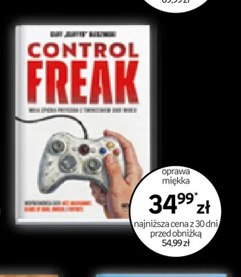 Książka Control Freak promocja w Empik