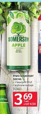 Piwo Somersby Apple promocja w Selgros