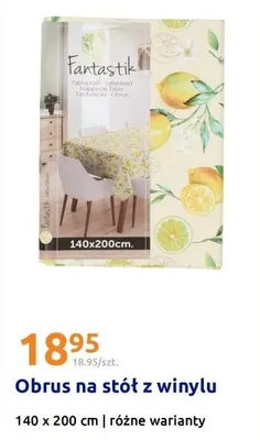 Obrus na stół z winylu Fantastik promocja w Action