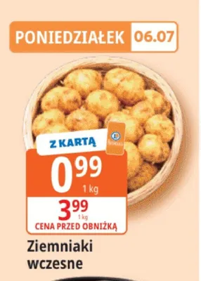 Ziemniaki wczesne promocja w Leclerc