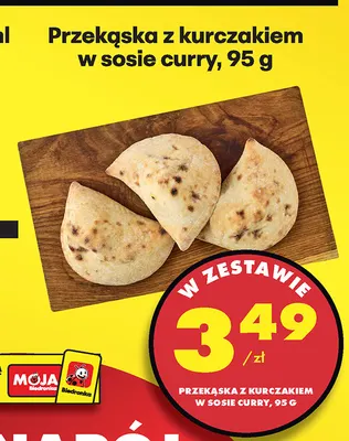 Przekąska z kurczakiem w sosie curry promocja w Biedronka