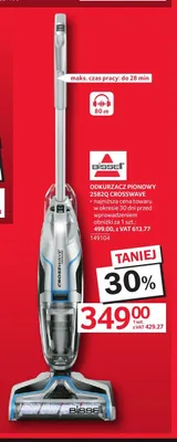 Odkurzacz pionowy BISSELL 2582Q CROSSWAVE 80dB promocja w Selgros