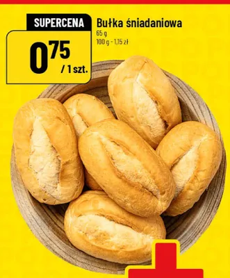 Bułka śniadaniowa promocja w POLOmarket