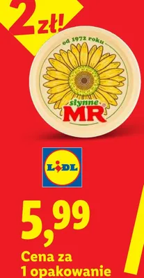 Margaryna Słynne MR promocja w Lidl