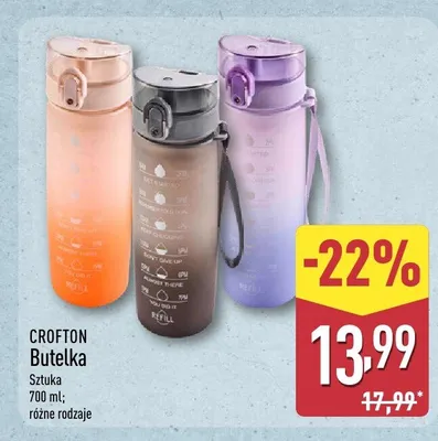 Butelka Crofton promocja w Aldi