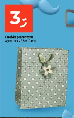 Torebka prezentowa 19x22,5x10 cm promocja w Dealz