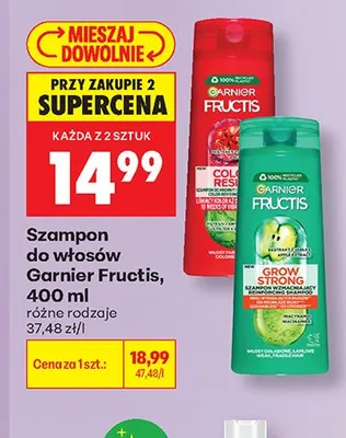 Szampon do włosów Garnier Fructis Color Resist promocja w Biedronka