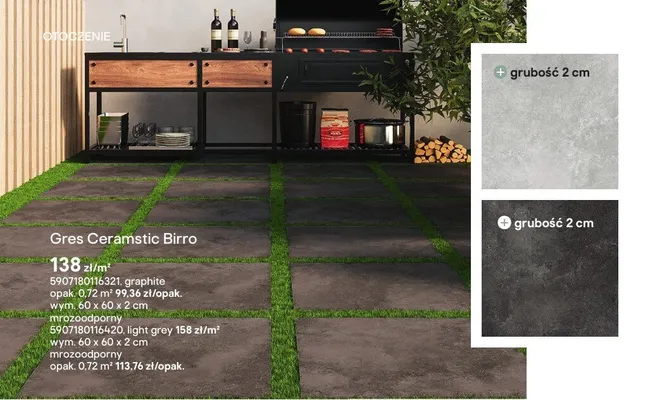 Gres Ceramstic Birro  promocja w Castorama